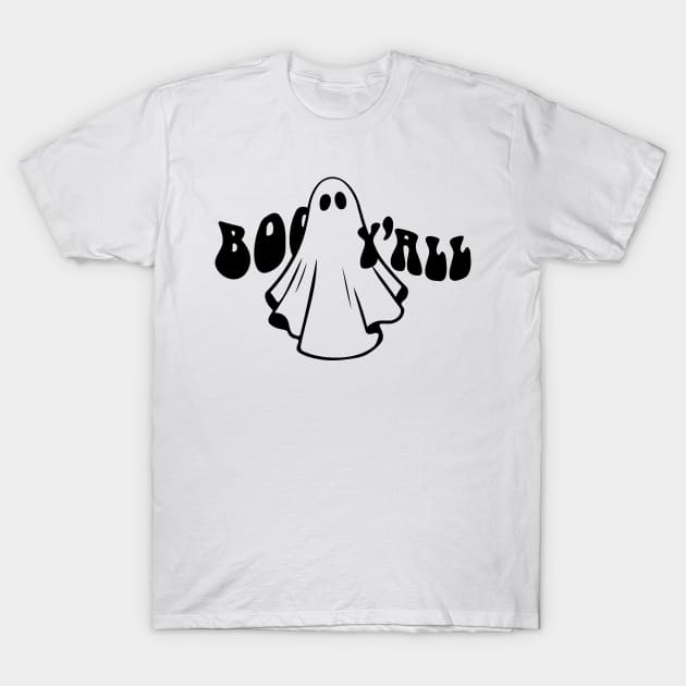 Boo Y'all  Halloween T-Shirt by styleandlife